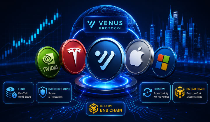 Venus Protocol Introduces Tokenized US Stock Lending On BNB Chain