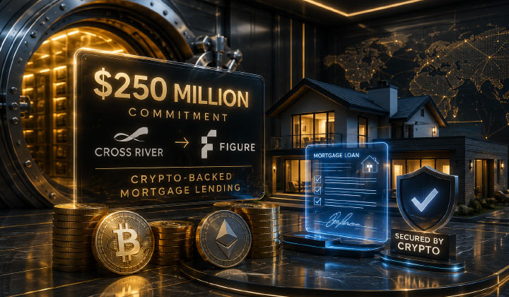 Cross River Commits $250M To Figure For Crypto-backed Mortgage Lending