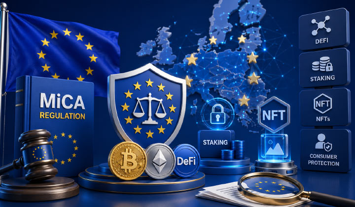 EU Lawmakers Push Review Of DeFi, Staking & NFT Rules