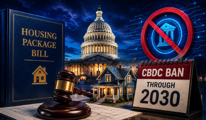 US Senate Passes Housing Bill With CBDC Ban Through 2030