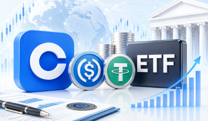 Coinbase Invests In Stablecoin Reserve ETF As GENIUS Act Reshapes Market