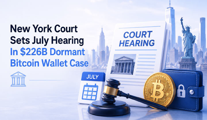 New York Court Sets July Hearing In $226B Dormant Bitcoin Wallet Case