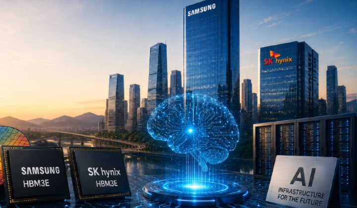 S. Korea’s Samsung Group & SK Hynix Unveil $1.3T AI Vision