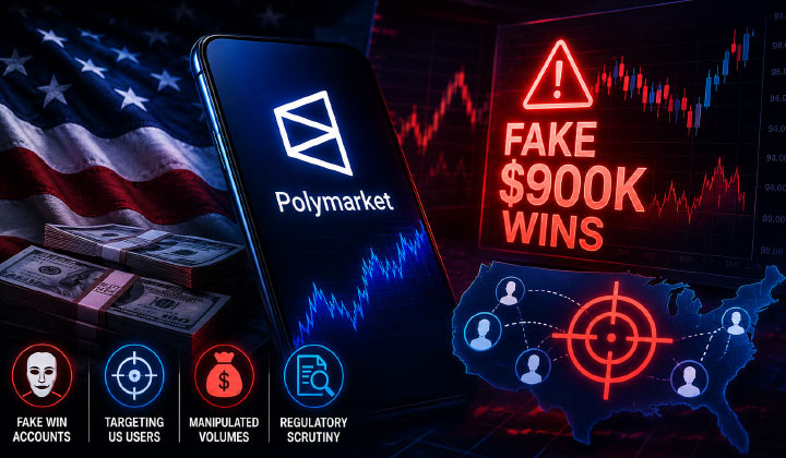 Wall Street Journal Report Says Polymarket Used Fake $900K Wins To Target US Users