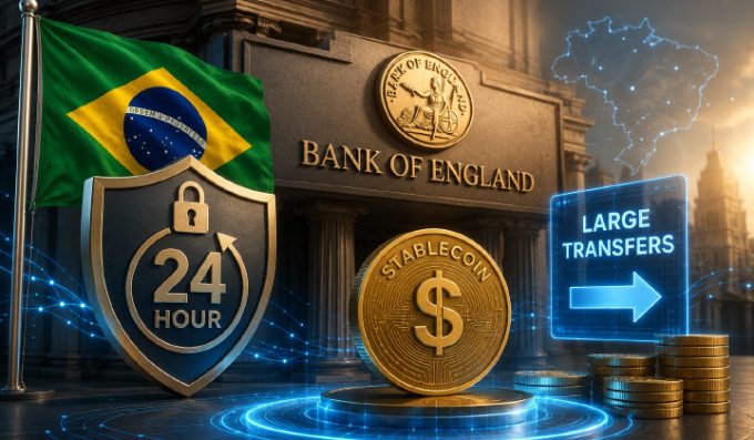 Brazil Proposes 24-hour Hold On Large Stablecoin Transfers