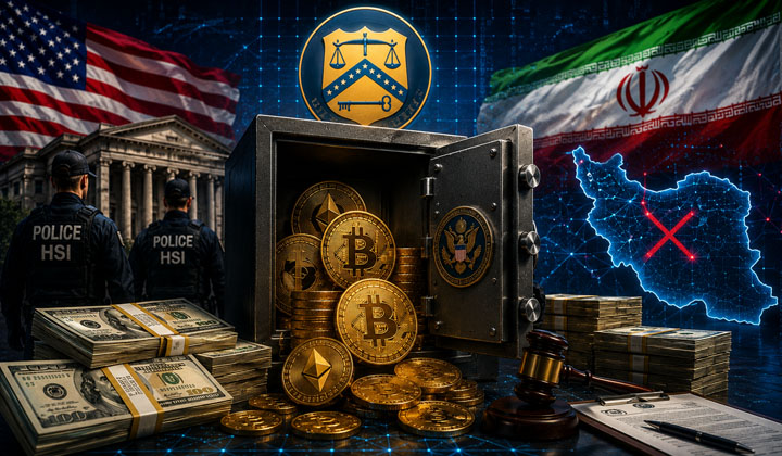 US Seizes Nearly $1B In Iranian Cryptocurrency Assets, Says Bessent