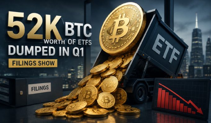 Professional Investors Dumped 52K BTC Worth Of ETFs In Q1, Filings Show
