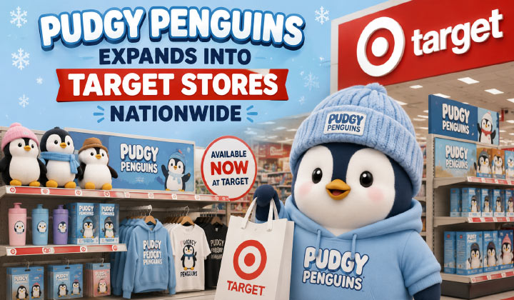 Pudgy Penguins Expands Into Target Stores Nationwide