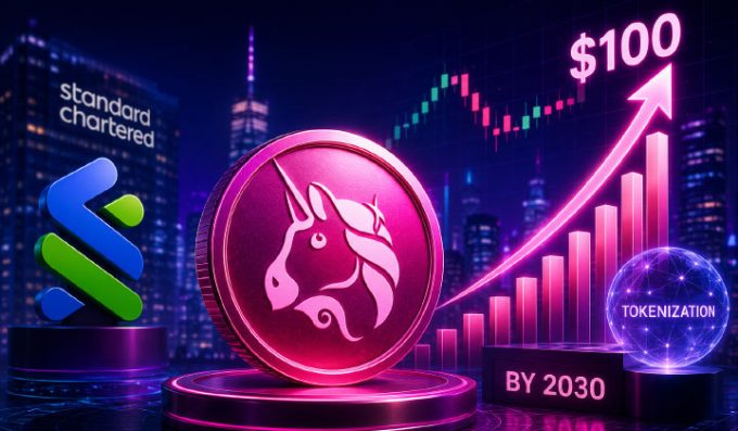 Stan Chart Predicts 3400% Rally For Uniswap (UNI) To $100 By 2030 Amid Tokenization Boom
