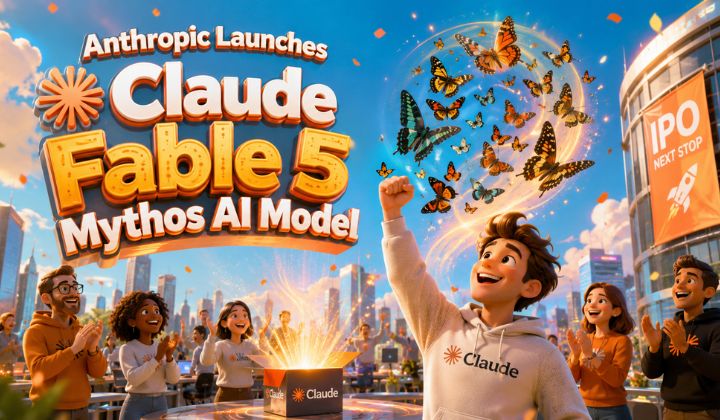 Raising Crypto Security Concerns! Anthropic Launches Claude Fable 5 Mythos AI Model Amid IPO Plans