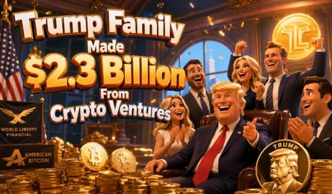 Trump Family Reportedly Made $2.3 Billion From Crypto Ventures