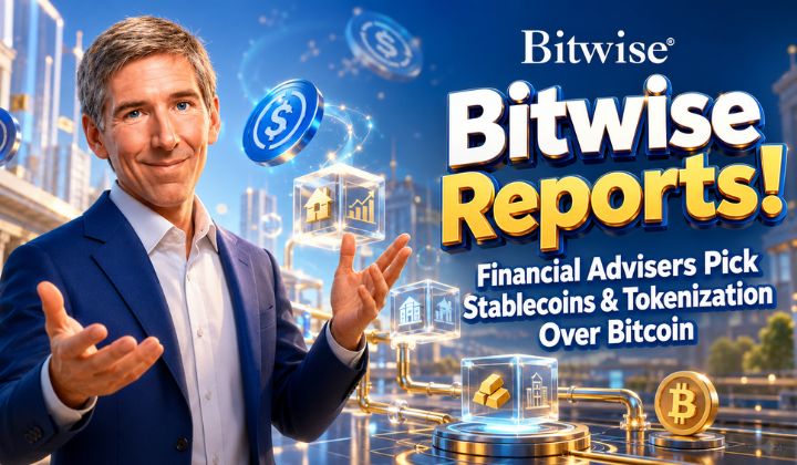 Stablecoins & Tokenization Overtake Bitcoin Among Financial Advisers