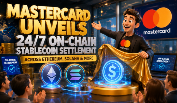 Mastercard Unveils 24/7 On-chain Stablecoin Settlement