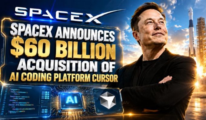 Elon Musk’s SpaceX Announces $60 Billion Acquisition Of AI Coding Platform Cursor