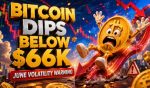 Bitcoin Falls Below $66,000 As Traders Brace For More Volatility In June
