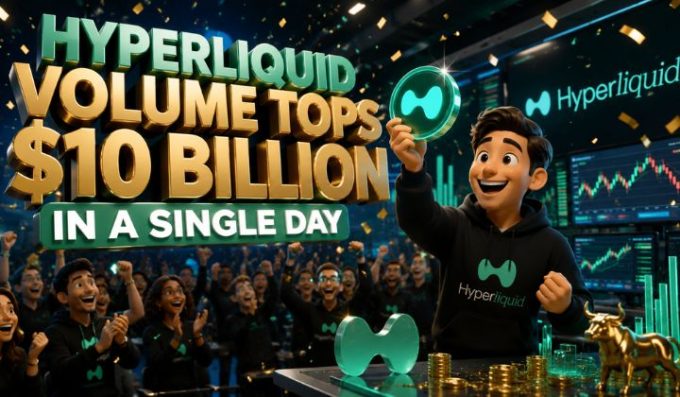 Hyperliquid Volume Tops $10 Billion In A Single Day, Cementing Market Dominance