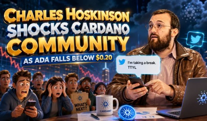 Taking A Break! Charles Hoskinson Shocks Cardano Community As ADA Falls Below $0.20