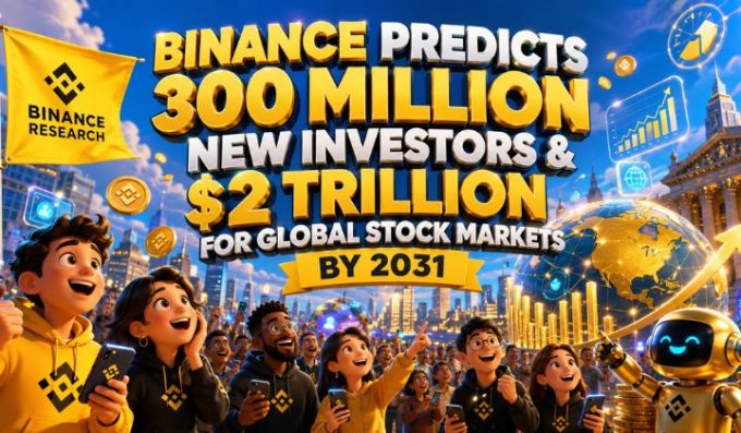 Binance Predicts 300M New Investors & $2T For Global Stock Markets