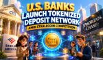 JPMorgan, Citi, Bank of America & Other U.S. Banks Launch Tokenized Deposit Network Amid Stablecoin Competition