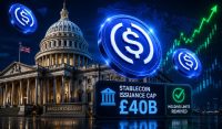 Bank Of England Drops Stablecoin Holding Limits, Sets £40B Issuance Cap