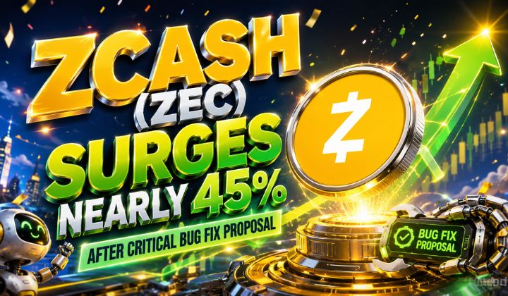 Zcash (ZEC) Surges After Critical Bug Fix Proposal As Ironwood Upgrade Restores Confidence