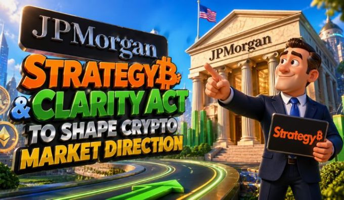 JPMorgan Predicts Crypto Market Direction Will Be Shaped By Strategy & CLARITY Act