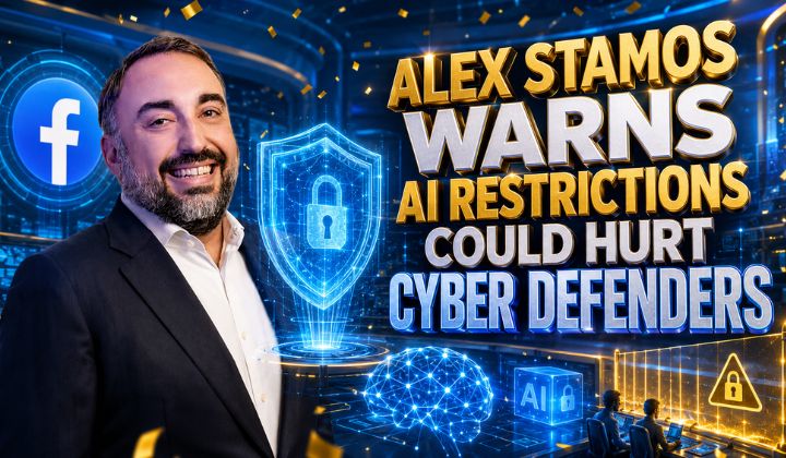 Former Facebook CSO Alex Stamos Warns AI Restrictions Could Hurt Cyber Defenders