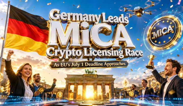 Germany Leads MiCA Crypto Licensing Race As EU’s July 1 Deadline Approaches