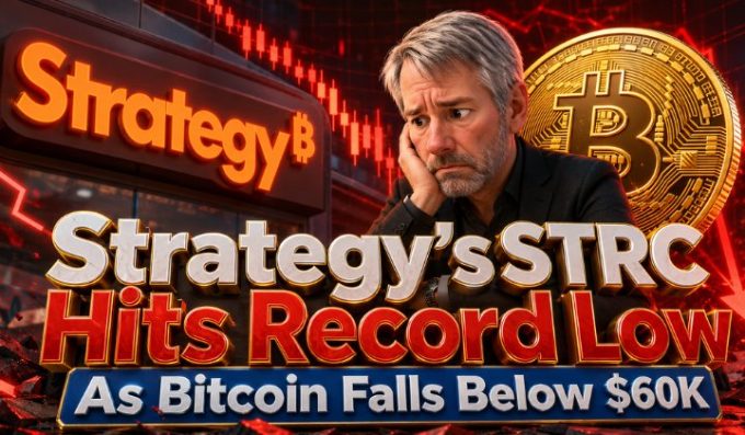 Raising Funding Concerns! Strategy’s STRC Hits Record Low As Bitcoin Falls Below $60K