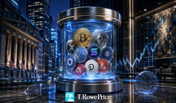 $1.9T T. Rowe Price Launches First Active Multi-token Crypto ETF, Expands Beyond Bitcoin & Ether
