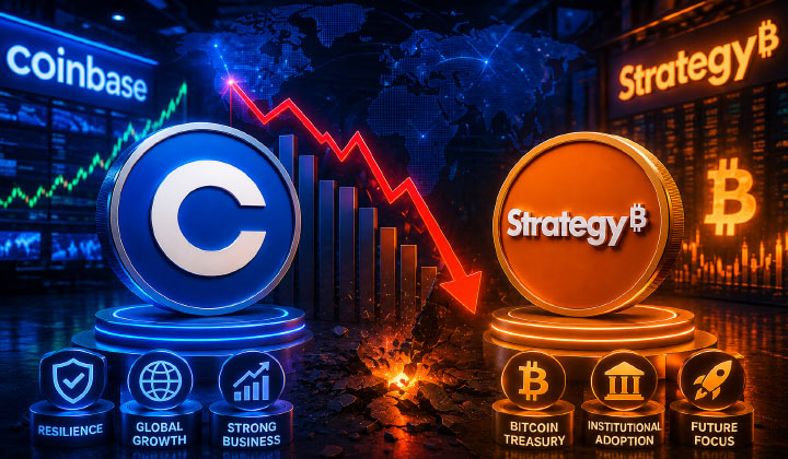 Coinbase, Strategy Miss Q2 Earnings Despite Strong Business Milestones