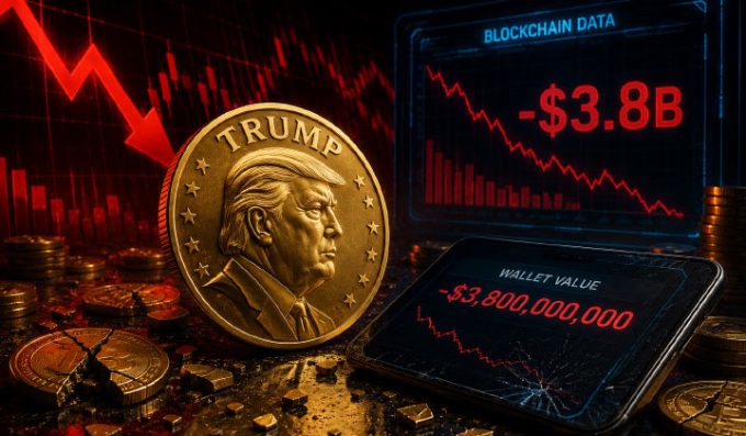 Trump's Crypto Token Buyers Are Down $3.8B, Blockchain Data Shows