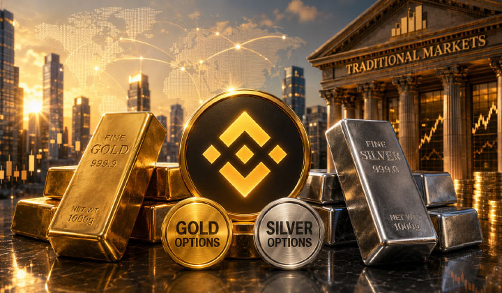 Binance Expands Into Traditional Markets With Gold & Silver Options