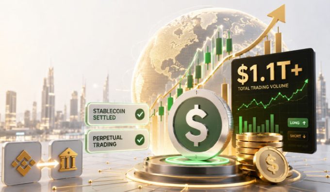 Binance Research Says Stablecoin-settled TradFi Perpetuals Topped $1.1T