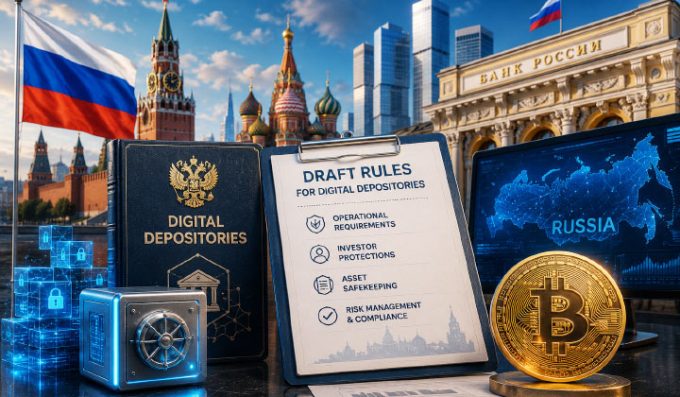 Russia Unveils Draft Rules For Digital Depositories Before New Crypto Framework Takes Effect