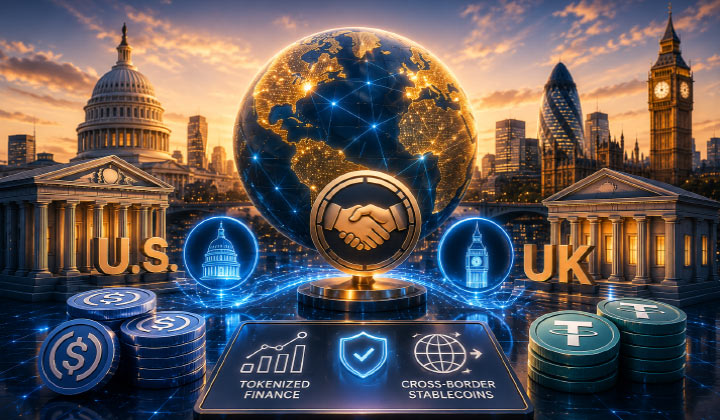 U.S. & UK Deepen Partnership On Tokenized Finance & Cross-border Stablecoins