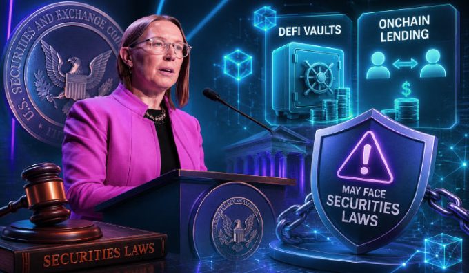 SEC Commissioner Peirce Warns Some DeFi Vaults & Onchain Lending May Face Securities Laws