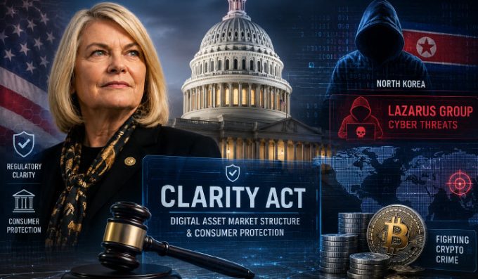 Senator Lummis Enhances Push For CLARITY Act To Fight Crypto Crime & Target North Korea's Lazarus Group