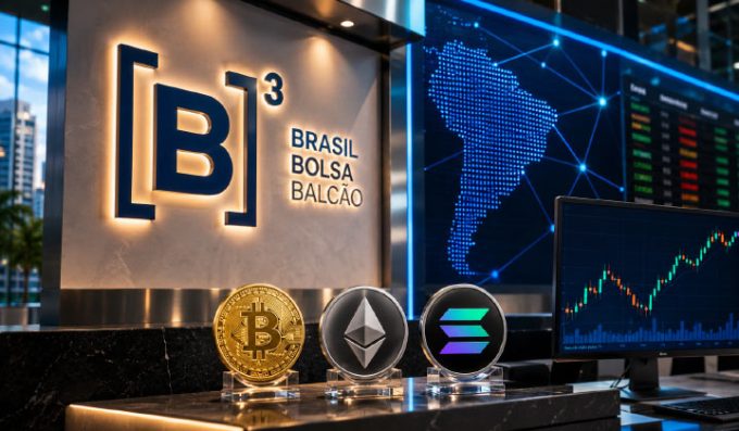 Brazil's B3 Exchange Launches Options On Bitcoin, Ether & Solana Futures