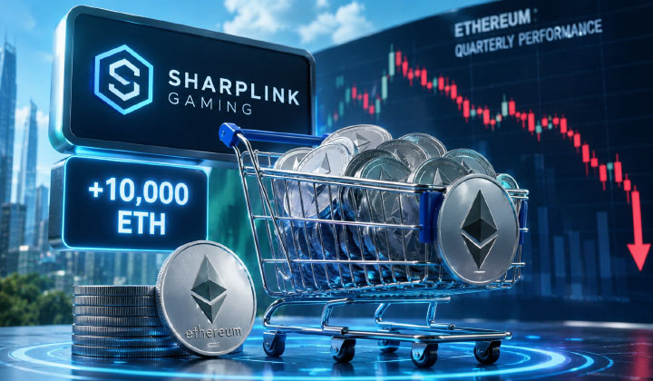 SharpLink Buys Another 10,000 ETH Despite Ethereum Heading For Third Straight Quarterly Loss