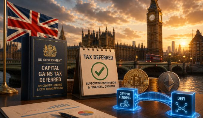 UK To Defer Capital Gains Tax On Certain Crypto Lending & DeFi Transactions