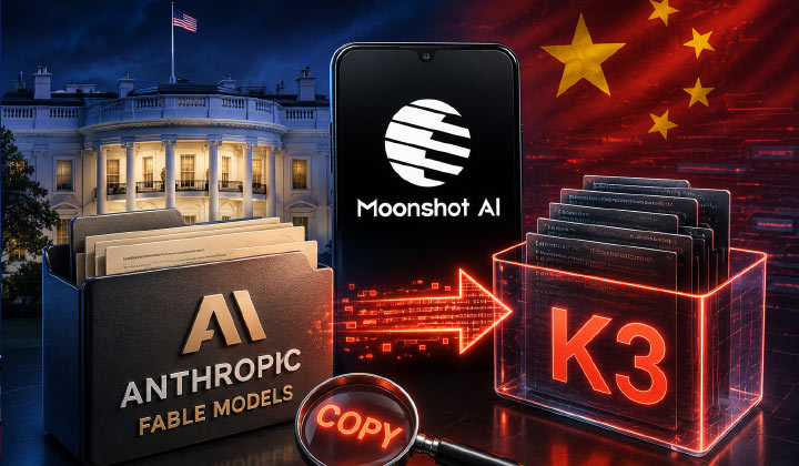 White House Alleges China's Moonshot AI Copied Anthropic's Fable Models To Build K3
