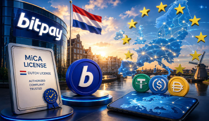 BitPay Secures Dutch MiCA Licence, Plans To Expand Stablecoin Payments Across Europe