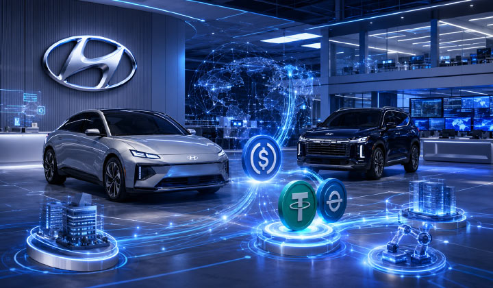 Hyundai Becomes First Major South Korean Company To Deploy Stablecoin Transfers Internally