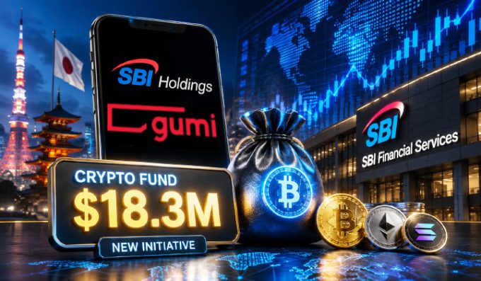 Japanese Gaming Firm Gumi Launches $18.3M Crypto Fund With SBI Financial Services