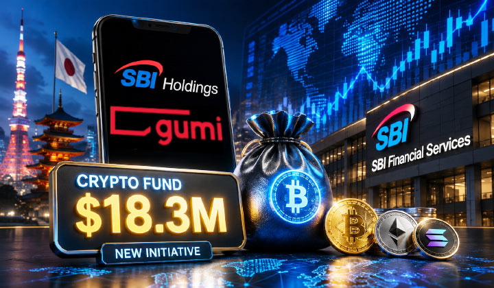 Japanese Gaming Firm Gumi Launches $18.3M Crypto Fund With SBI Financial Services