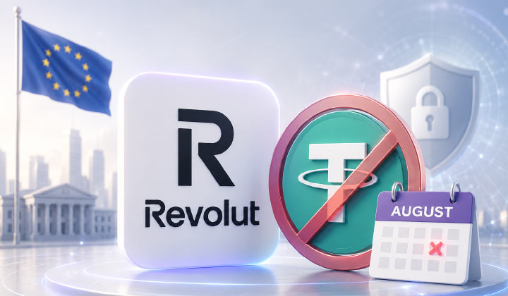 Revolut To Delist USDT In August, Citing Regulatory & Risk Concerns