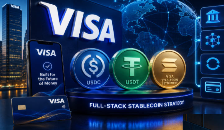 Visa Unveils Full-stack Stablecoin Strategy As Q3 Revenue Reaches $11.6B