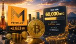Metaplanet Adds 2,823 Bitcoin, Moves Closer To 2026 Goal But Still Needs 57,000 BTC