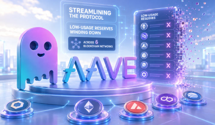 Aave Plans To Wind Down 50 Low-usage Reserves Across Six Blockchain Networks